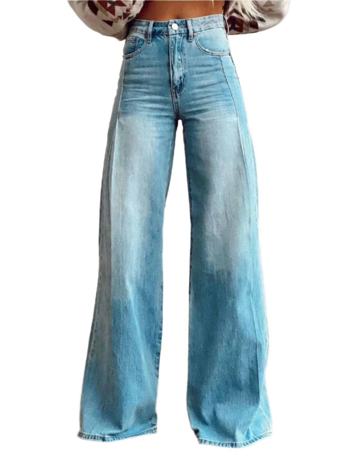 BÉRYL – PANTALON CLASSIQUE À JAMBES LARGES