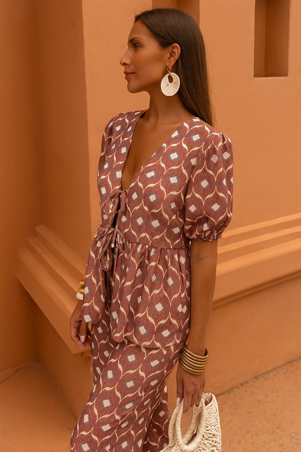ISALINE – ENSEMBLE ÉLÉGANT HAUT ET PANTALON