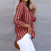 HÉLÈNE – BLOUSE LÉGÈRE À MANCHES LONGUES