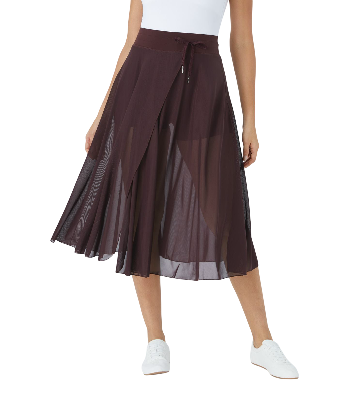 Jupe taille haute 2 en 1