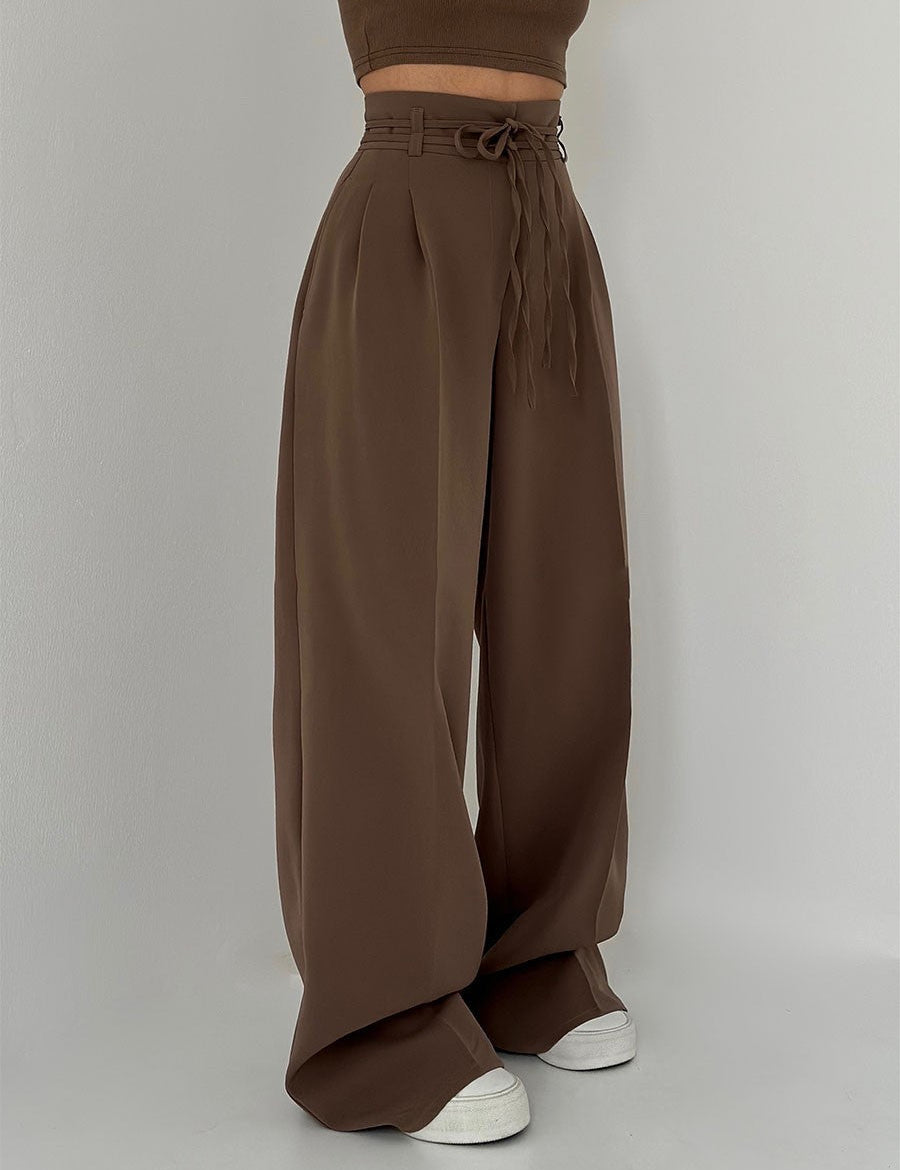 EMERAUDE - PANTALON POLYVALENT À JAMBES LARGES