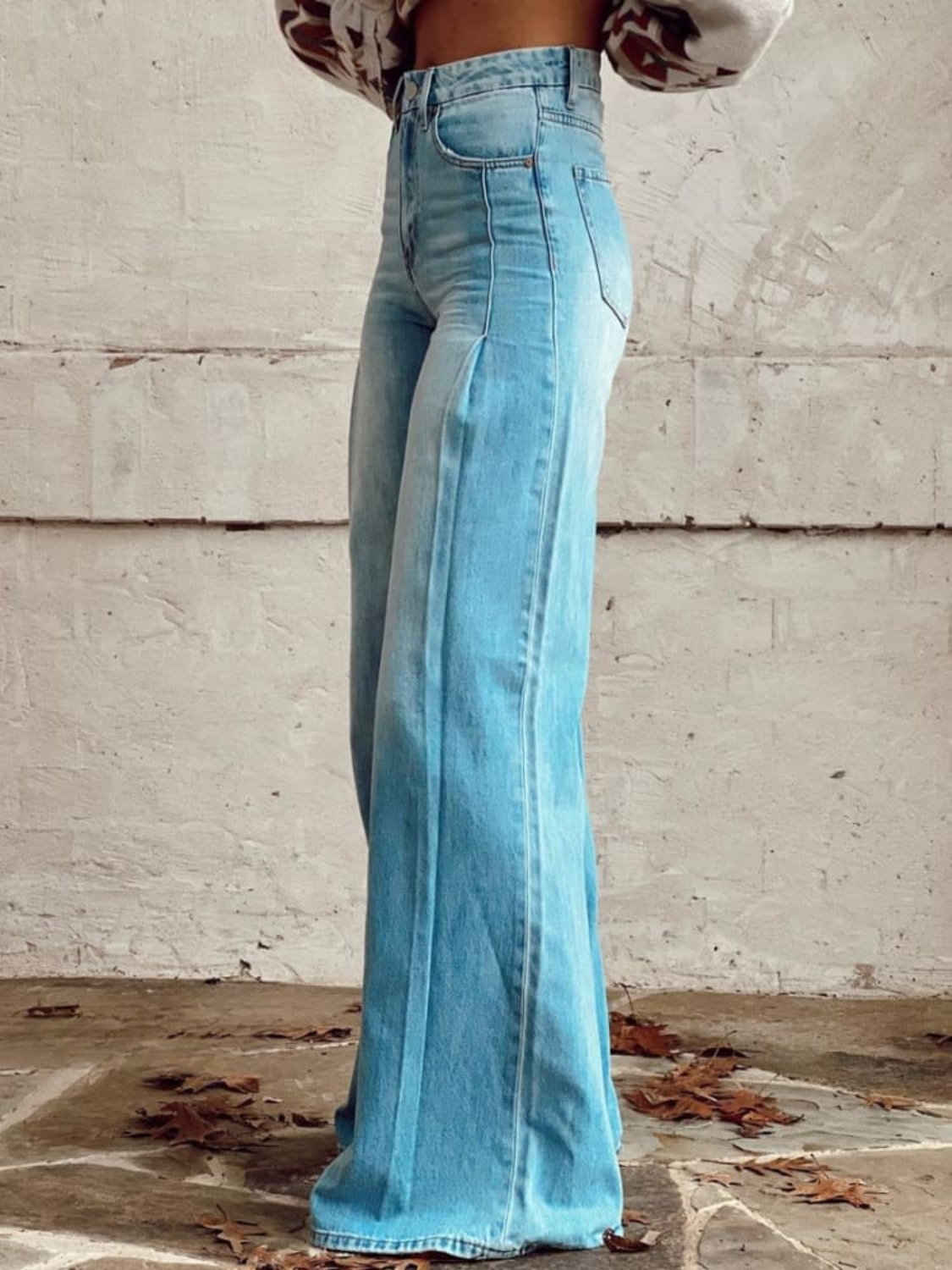BÉRYL – PANTALON CLASSIQUE À JAMBES LARGES