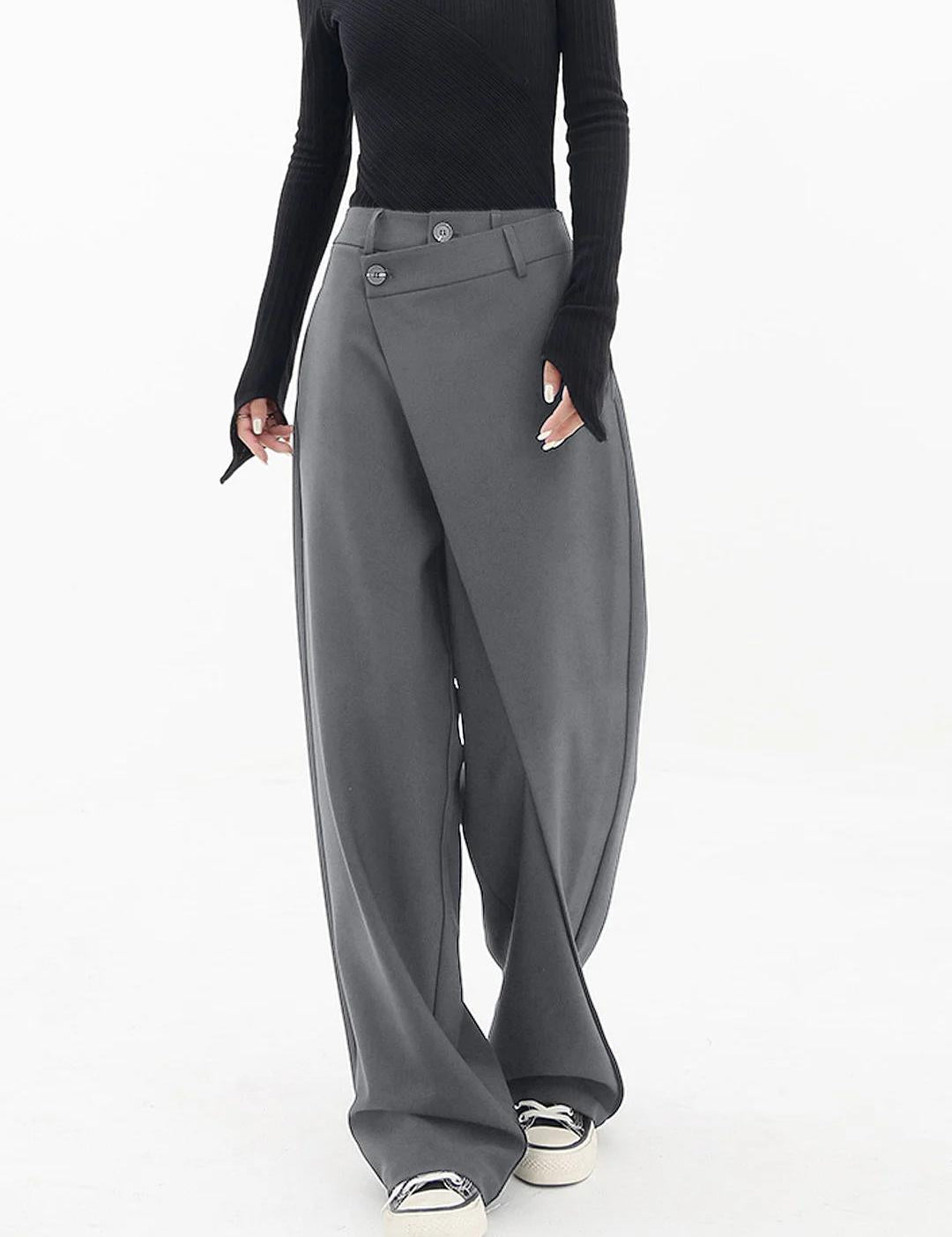 GENEVIÈVE - PANTALON TENDANCE COUPE AMPLE