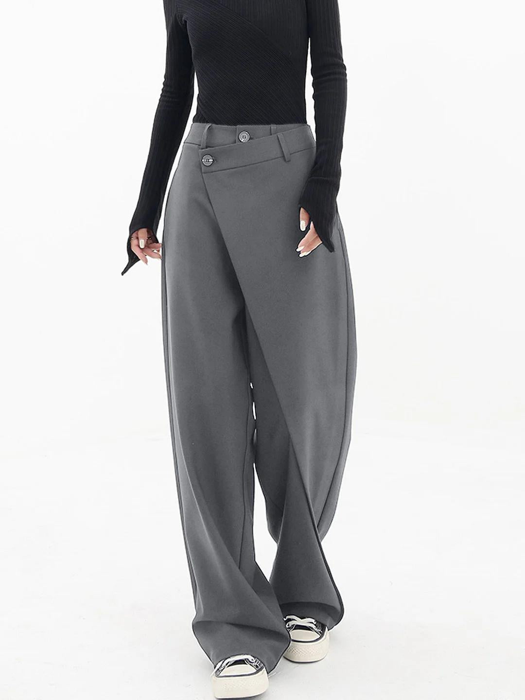 GENEVIÈVE - PANTALON TENDANCE COUPE AMPLE