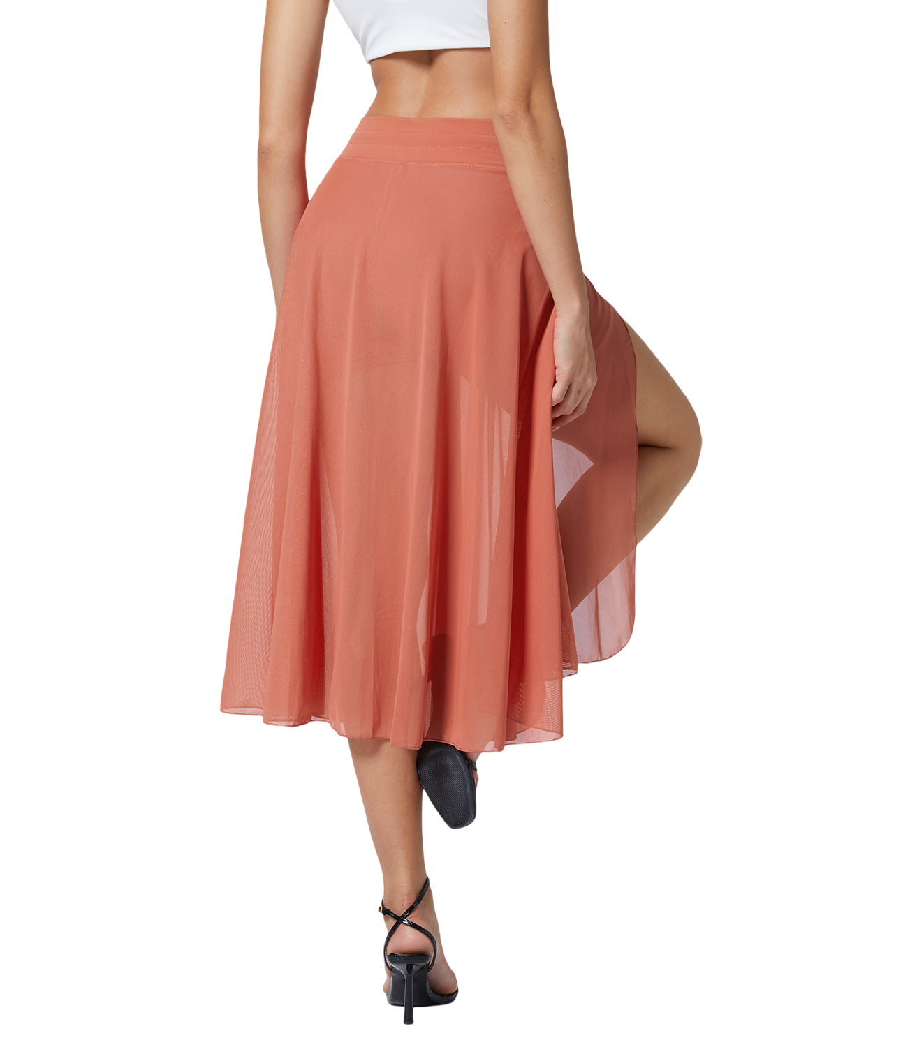 Jupe taille haute 2 en 1
