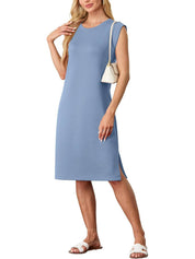 Robe ample mi-longue