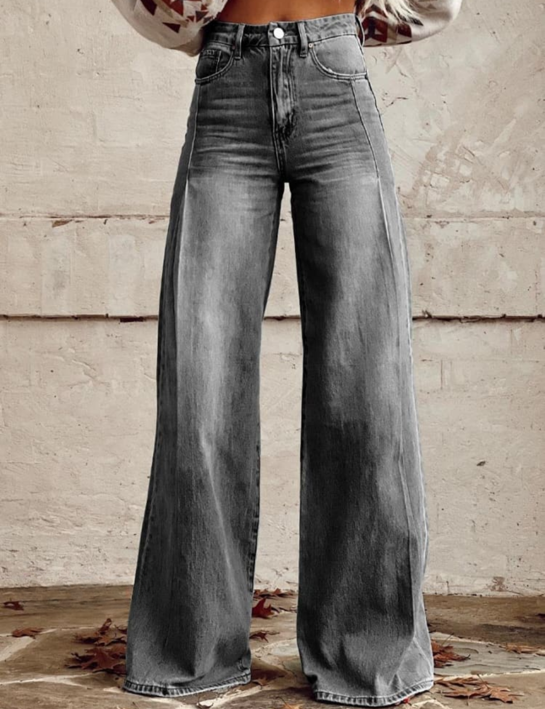 BÉRYL – PANTALON CLASSIQUE À JAMBES LARGES