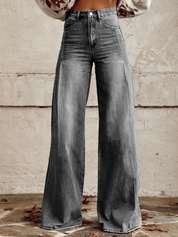 BÉRYL – PANTALON CLASSIQUE À JAMBES LARGES