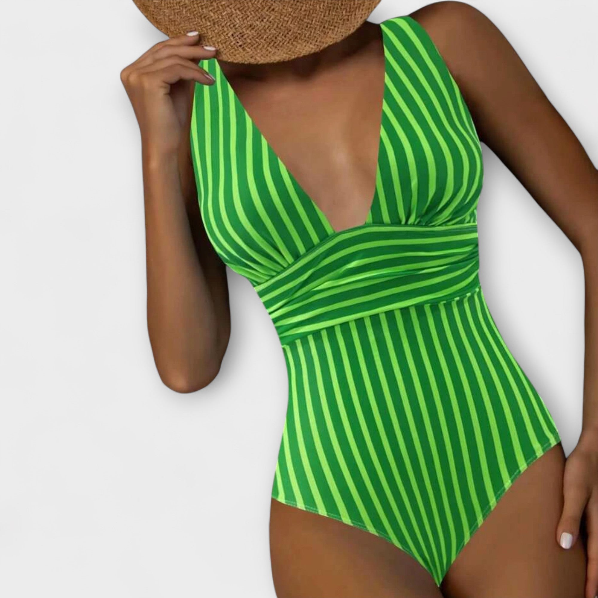 AIMÉE – MAILLOT DE BAIN UNE PIÈCE RAYÉ