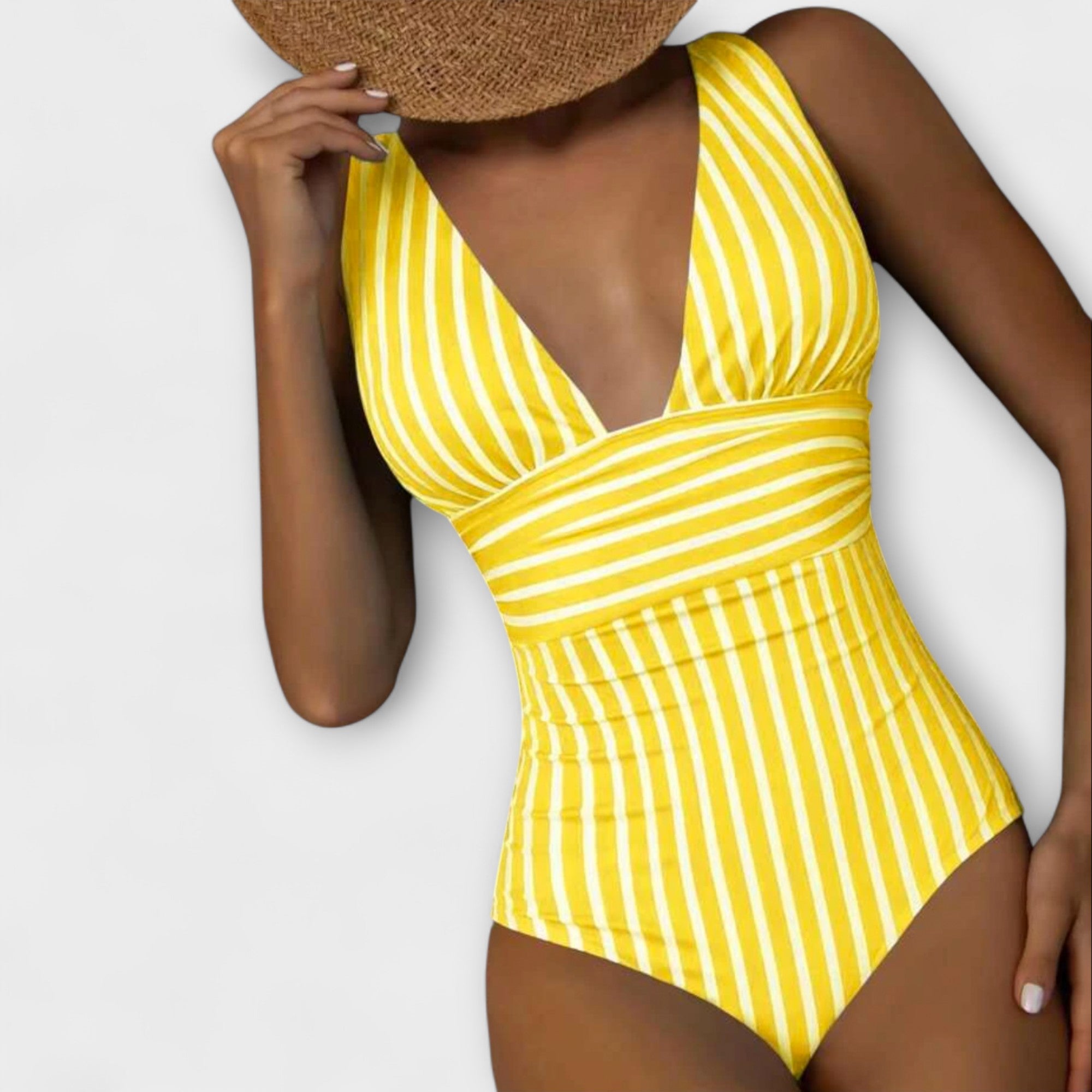 AIMÉE – MAILLOT DE BAIN UNE PIÈCE RAYÉ