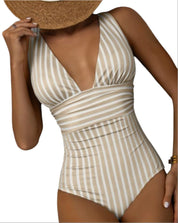 AIMÉE – MAILLOT DE BAIN UNE PIÈCE RAYÉ