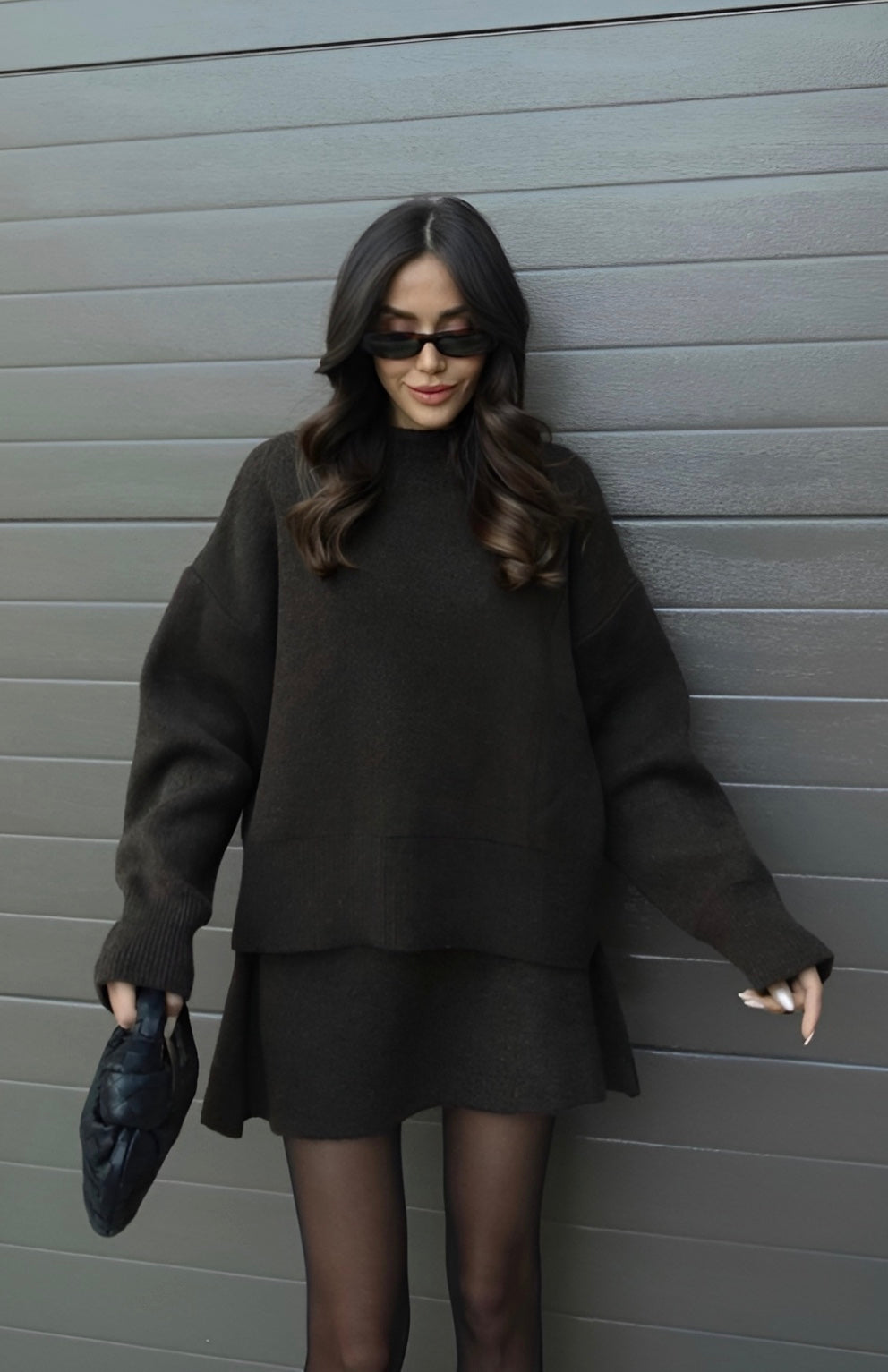 LAURE – ENSEMBLE POLYVALENT PULL ET JUPE