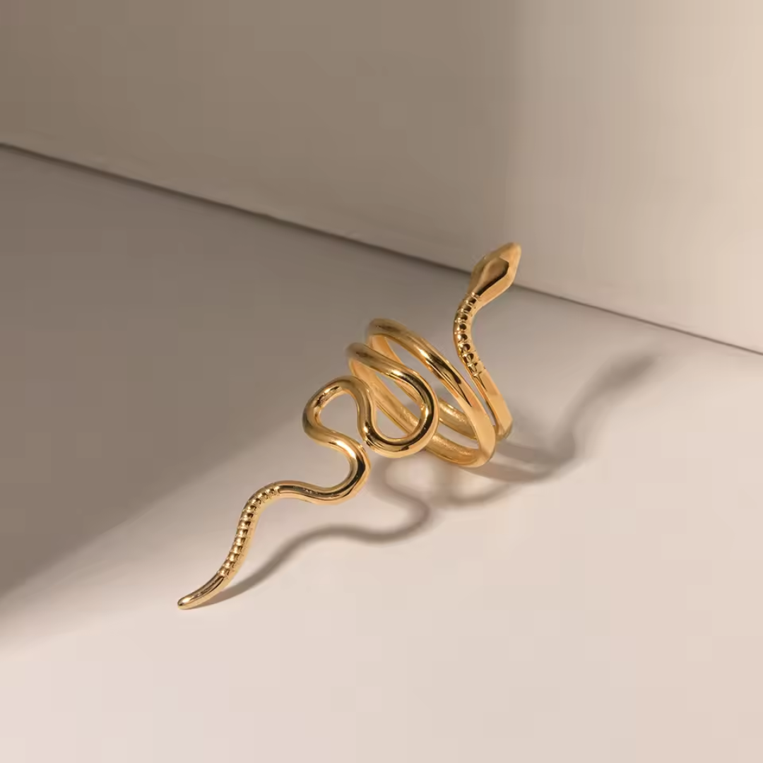 GISLA – BAGUE SERPENT TENDANCE ET AUDACIEUSE