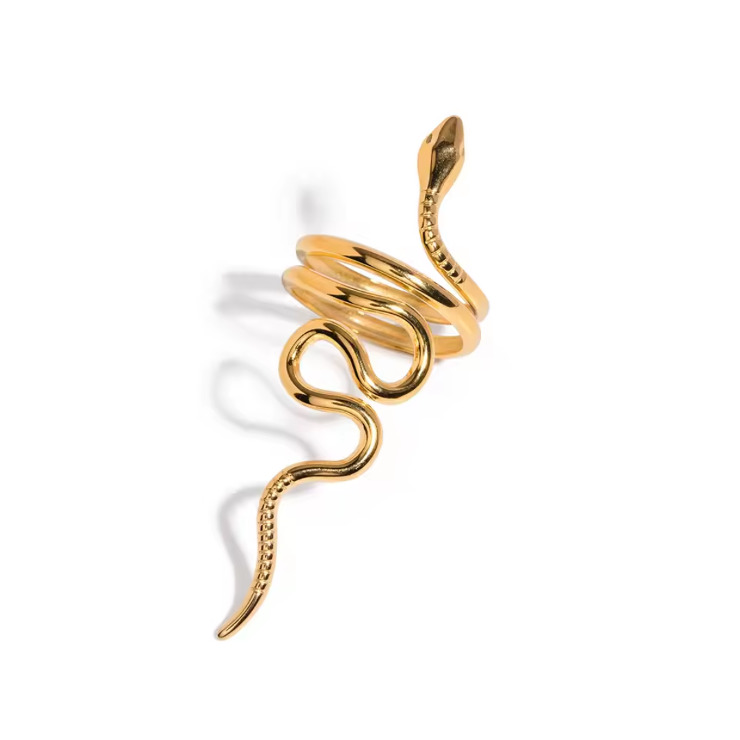 GISLA – BAGUE SERPENT TENDANCE ET AUDACIEUSE