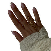 GISLA – BAGUE SERPENT TENDANCE ET AUDACIEUSE