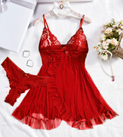 JOSÉPHINE – ENSEMBLE DE CHEMISE DE NUIT ÉLÉGANTE