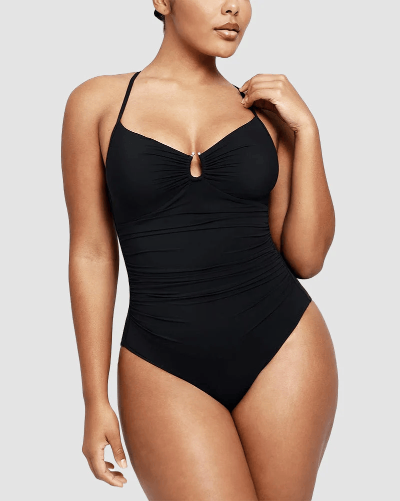 Maillot de Bain Gainant avec Anneau en U