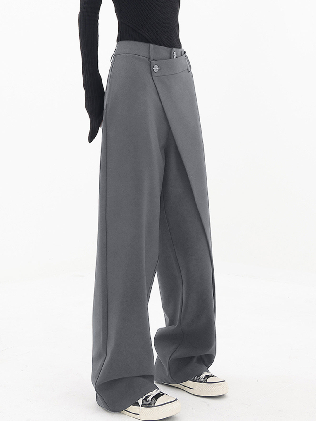 GENEVIÈVE - PANTALON TENDANCE COUPE AMPLE