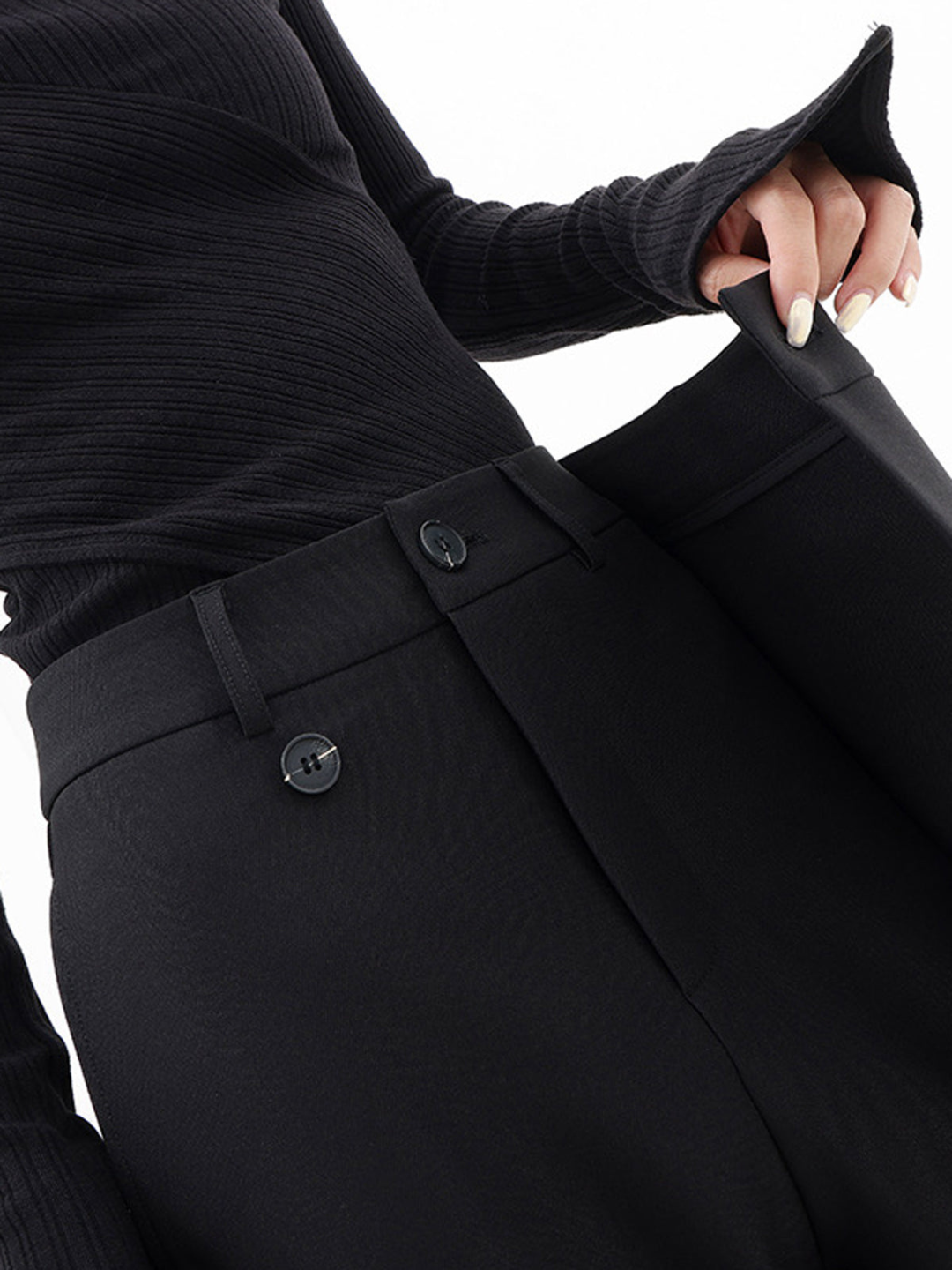 GENEVIÈVE - PANTALON TENDANCE COUPE AMPLE