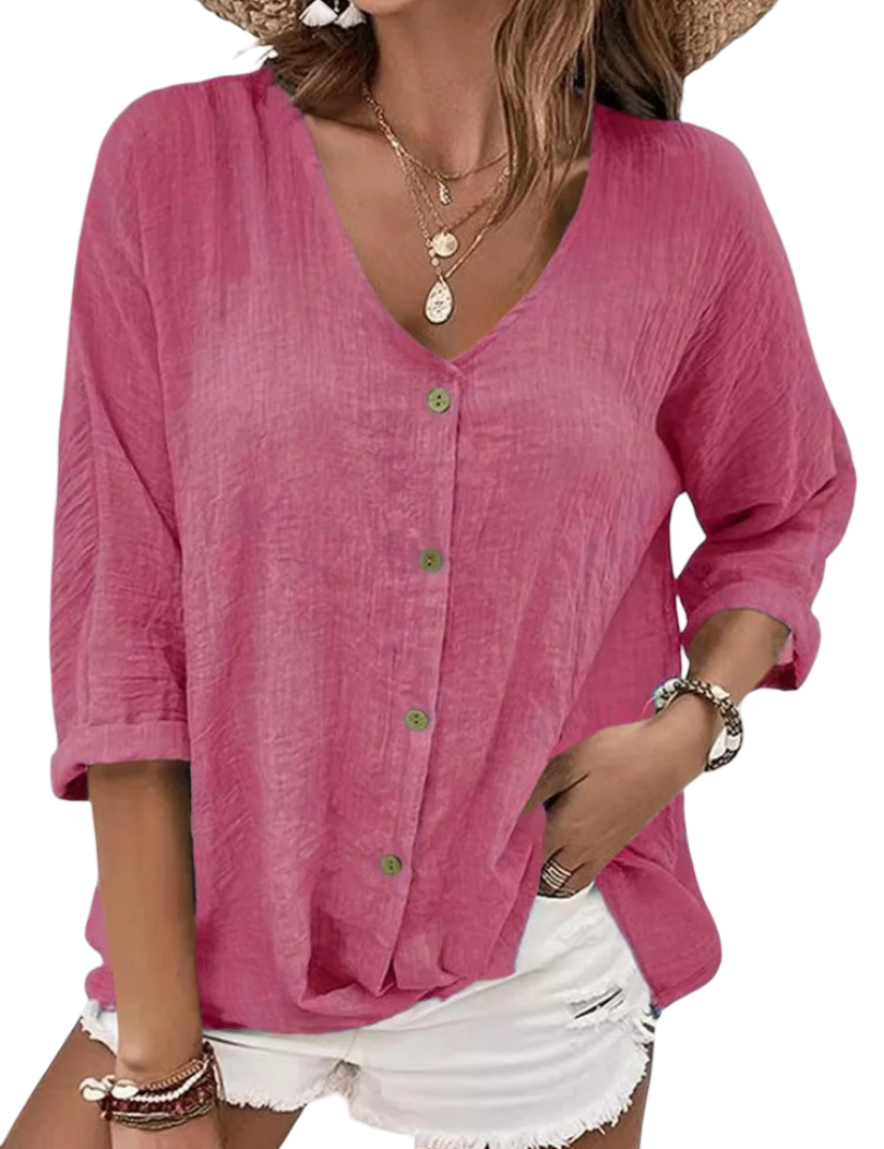 Chemise en lin doux