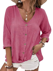 Chemise en lin doux