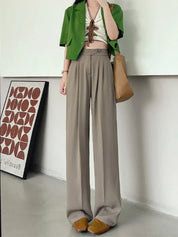 ERNESTINE - PANTALON MODERNE TAILLE HAUTE
