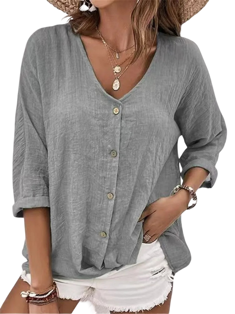 Chemise en lin doux