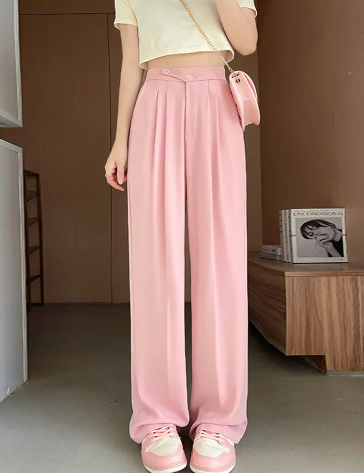 ERNESTINE - PANTALON MODERNE TAILLE HAUTE