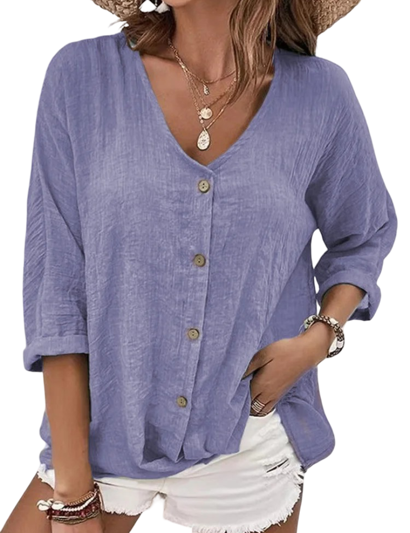 Chemise en lin doux