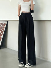 ERNESTINE - PANTALON MODERNE TAILLE HAUTE