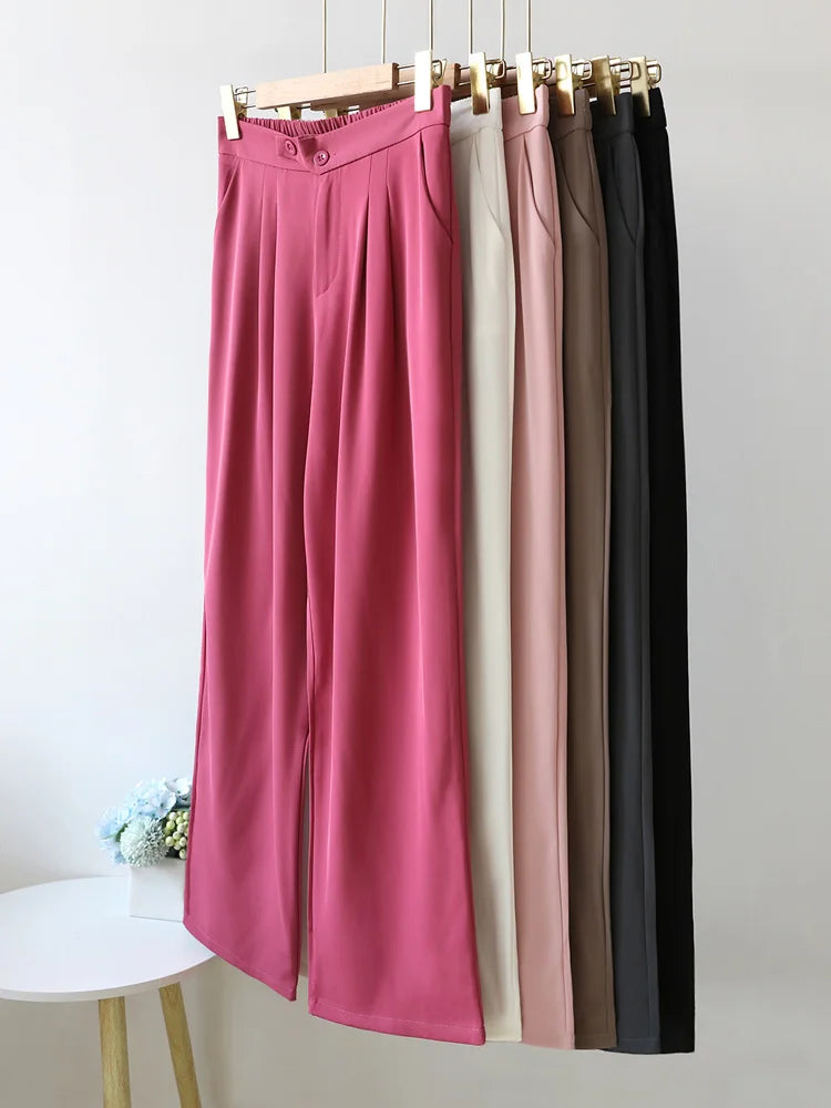 ERNESTINE - PANTALON MODERNE TAILLE HAUTE