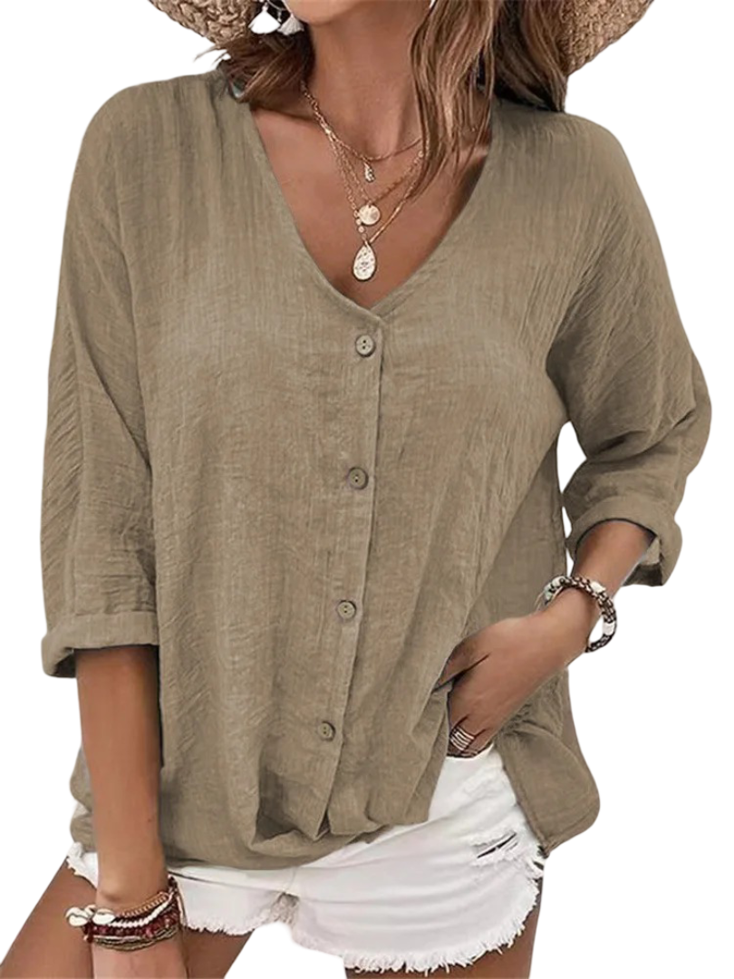 Chemise en lin doux