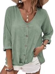 Chemise en lin doux