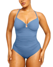 Maillot de Bain Gainant avec Anneau en U