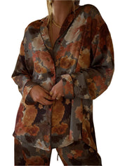 LAURÈNE – ENSEMBLE DE PYJAMA FLORAL