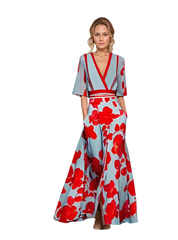 Robe à imprimé floral