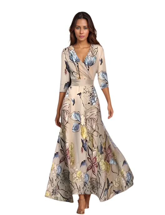 Robe à imprimé floral