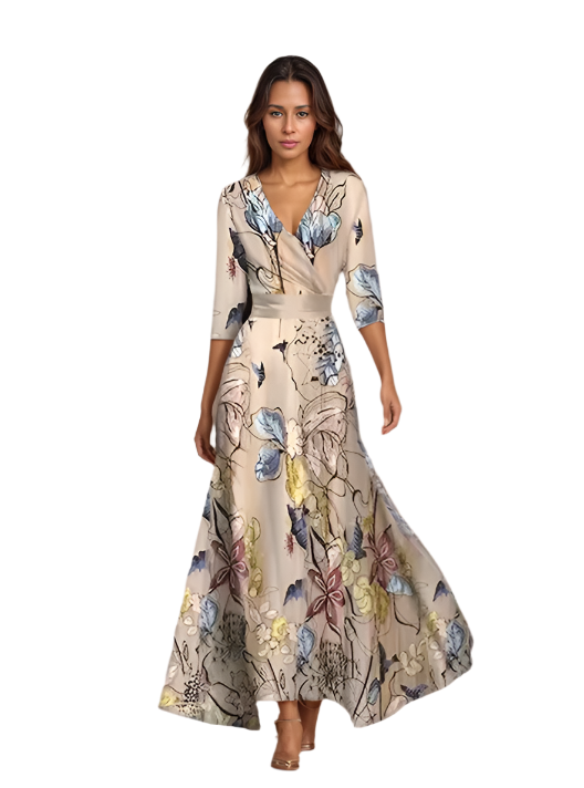 Robe à imprimé floral
