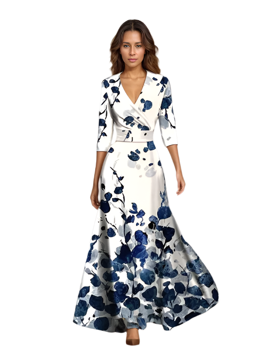 Robe à imprimé floral