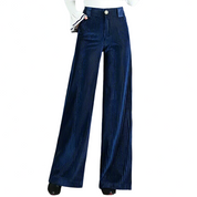 CÉCILIANE - PANTALON EN VELOURS CÔTELÉ TENDANCE
