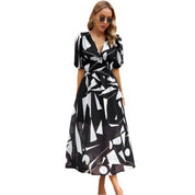 PRISCA – ROBE MIDI FLORALE CLASSIQUE
