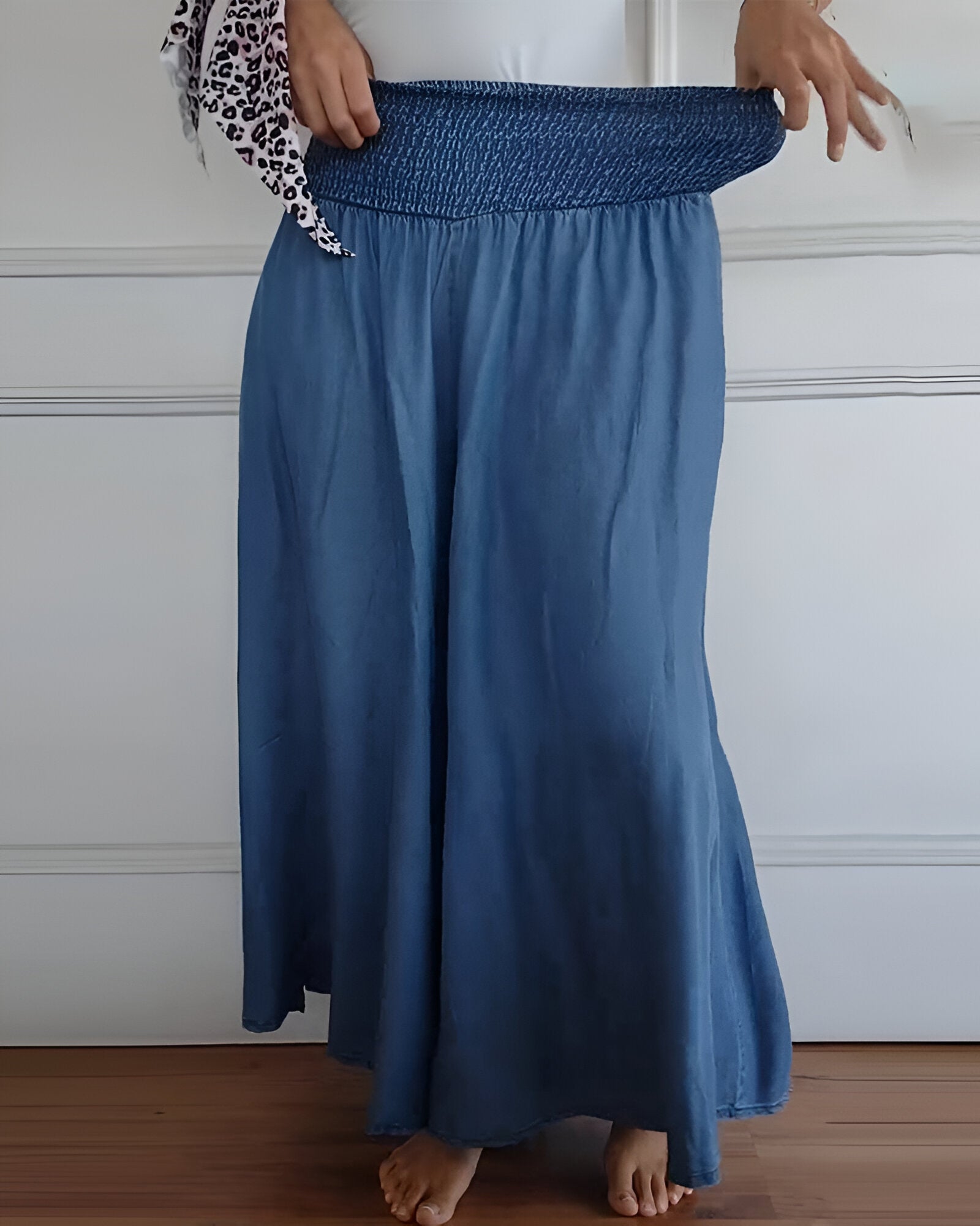 ADÉLAÏDE – PANTALON CONFORTABLE À TAILLE ÉLASTIQUE