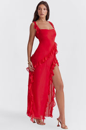 ANASTASIE – ROBE LONGUE FENDUE TENDANCE
