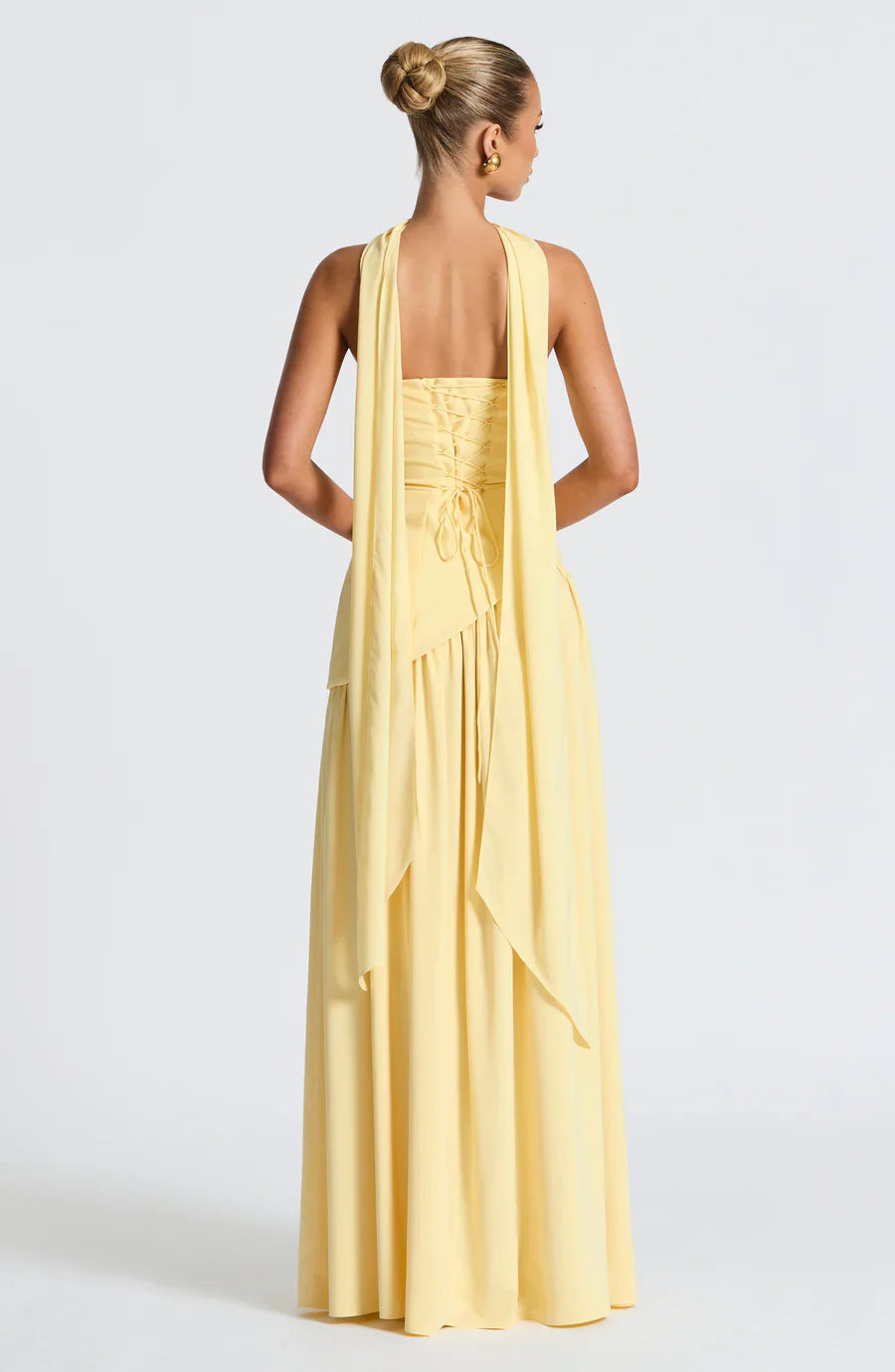 CHANTAL – ROBE LONGUE ÉLÉGANTE FENDUE