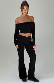 ÉLÉA – PANTALON DÉCONTRACTÉ EN TRICOT