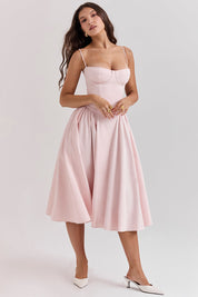 ALEXANE – ROBE SOLEIL CLASSIQUE À CORSET