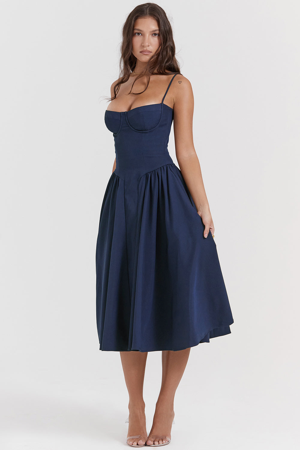 ALEXANE – ROBE SOLEIL CLASSIQUE À CORSET