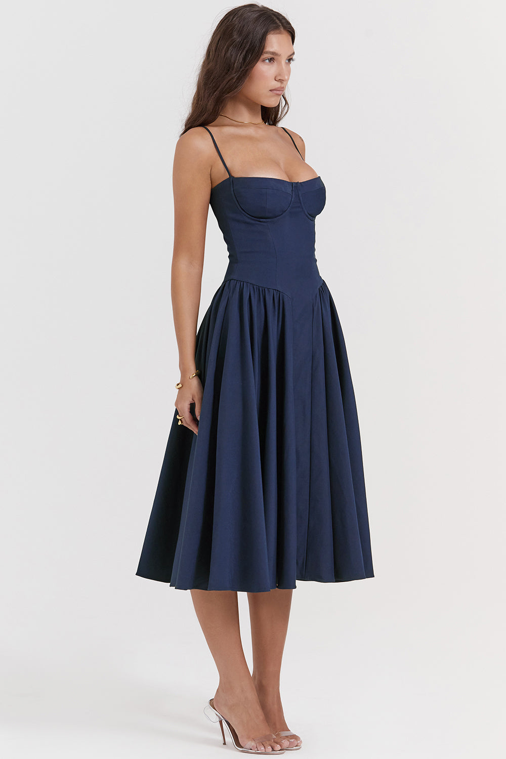 ALEXANE – ROBE SOLEIL CLASSIQUE À CORSET