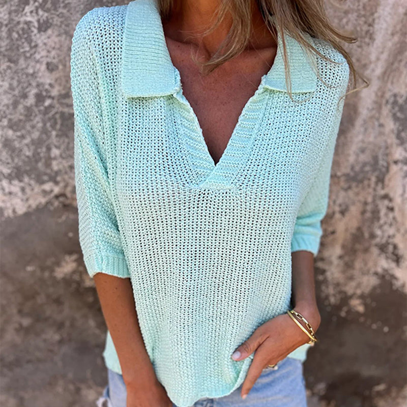 JOSETTE – BLOUSE RESPIRANTE EN TRICOT
