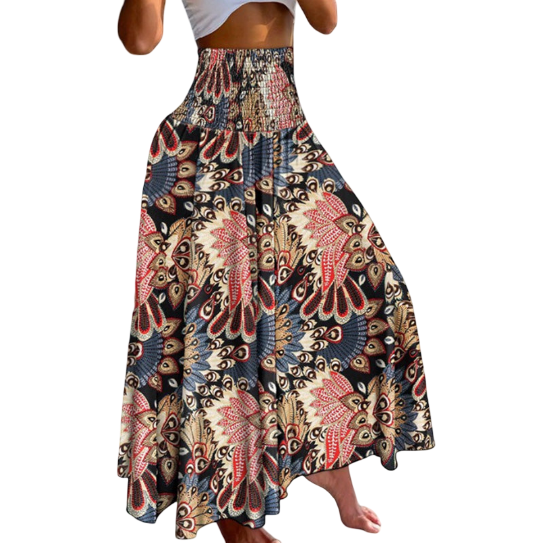 Jupe fleurie de mode décontractée